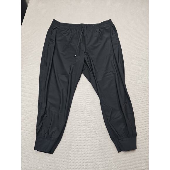 Old Navy Pants Womens 2X Sleek Tech Go Dry Jogger Black - Picture 1 of 8